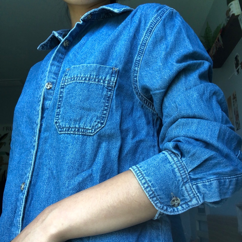 UO denim shirt